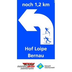 Qualitätsgesicherte Loipenbeschilderung nach dem neuen einheitlichen System. Qualitätsgesicherte Loipenbeschilderung nach dem neuen einheitlichen System.