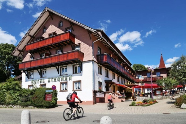 Blick auf das Wochners Hotel Sternen 